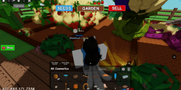 Image of roblox cosmetics in grow a garden