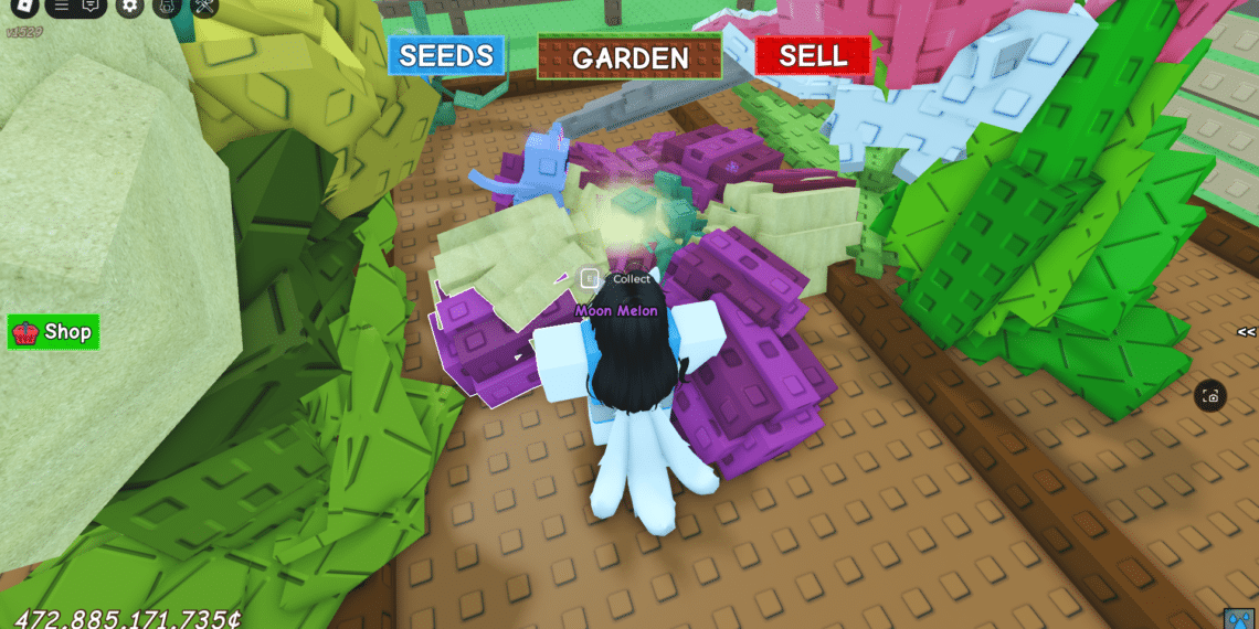 Image of Moon melons in grow a garden