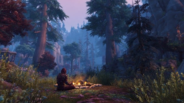 WoW guide in the forrest