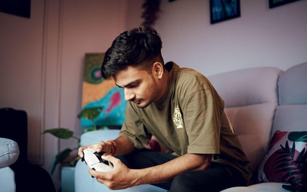 Playing on PS5