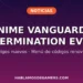 Anime Vanguards estrena el Extermination Event: códigos nuevos y un menú que se mudó (2026)