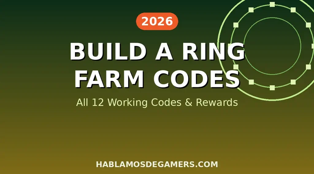 Build a Ring Farm codes 2026 – all working codes and rewards on Roblox