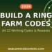 Build a Ring Farm codes 2026 – all working codes and rewards on Roblox