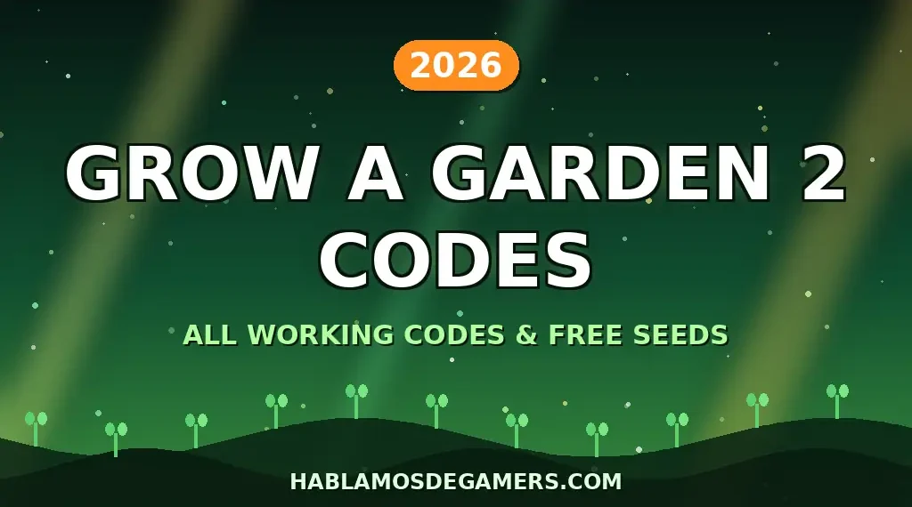 Grow a Garden 2 codes 2026 – all working codes for free seeds and watering cans on Roblox