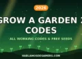 Grow a Garden 2 codes 2026 – all working codes for free seeds and watering cans on Roblox